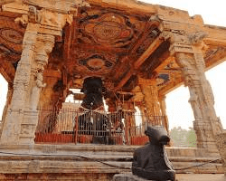 Nandi Mandapam of Brihadeeswarar Temple