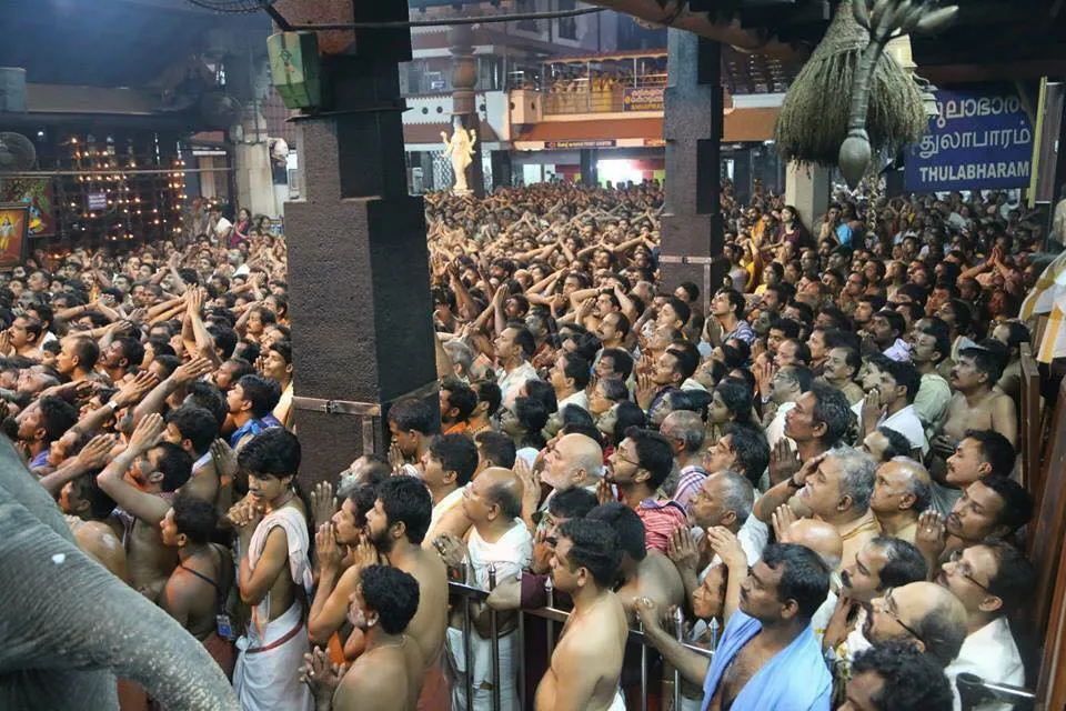 Early morning Nirmalyam